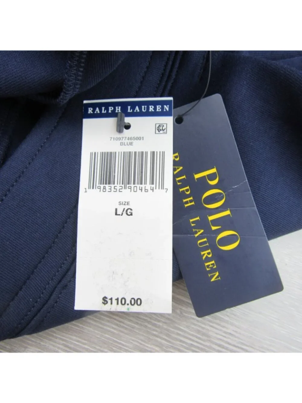 Polo Ralph Lauren Sao Paulo Crest Flag Shorts Men's Size Large Blue NEW